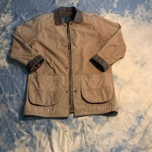 Korean brown possible suede jacket sized medium missing buttons